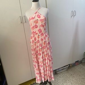Pink, grapefruit dress